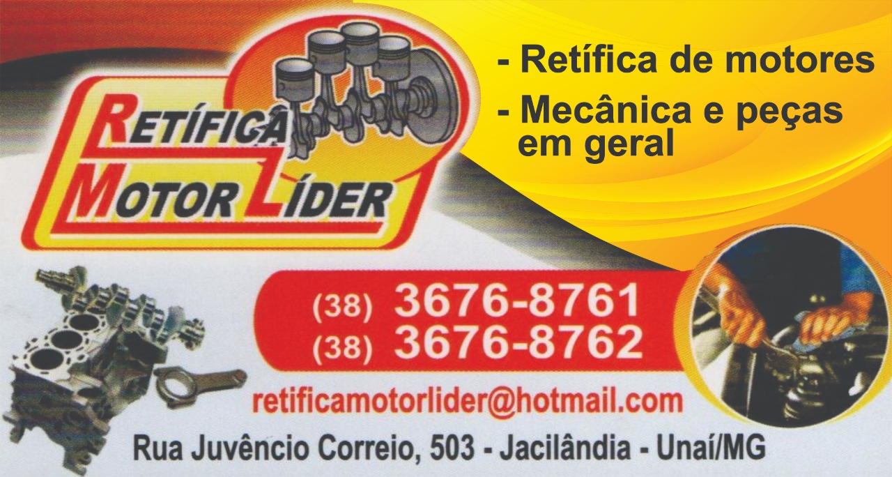 RETÍFICA MOTOR LÍDER - RETÍFICA DE MOTORES EM UNAÍ